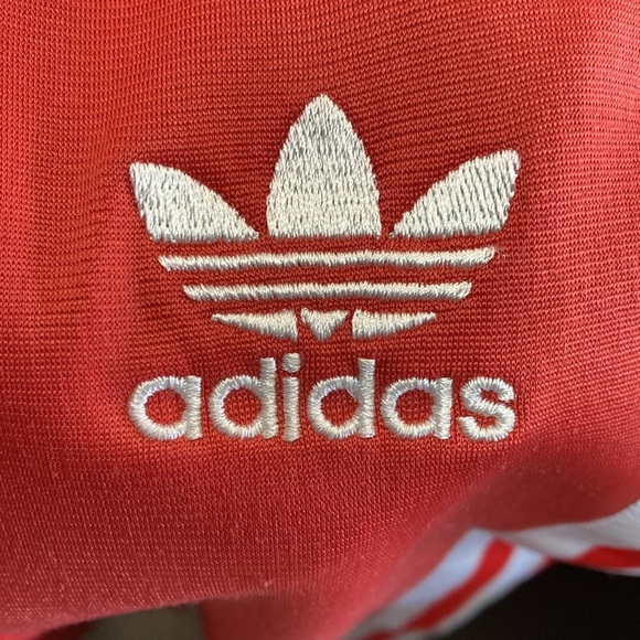 Vintage Adidas Track Pants women's size Small
Zip Leg Elastic drawstring waist - Picture 3 of 13